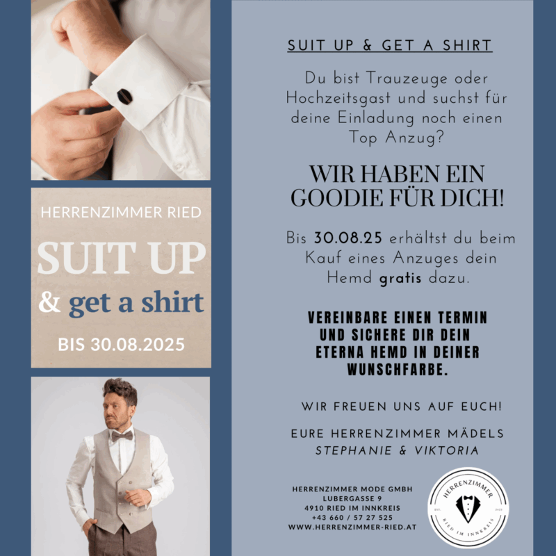 SUIT UP & get a shirt - INSTA (1200 x 1200 px) - 2 SUIT UP & get a shirt - INSTA (1200 x 1200 px) - 2